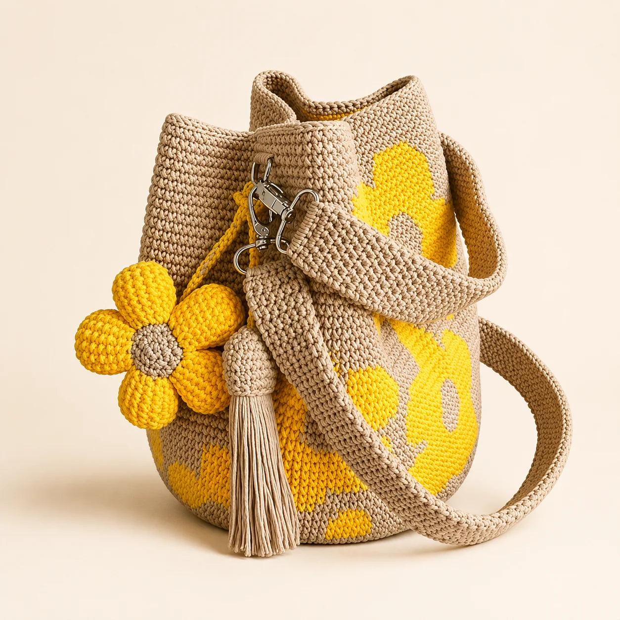 Ethan Flower Crochet Bag