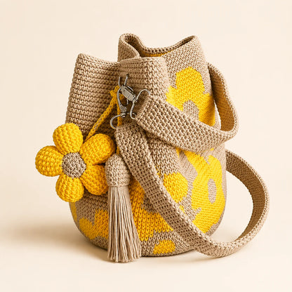 Ethan Flower Crochet Bag