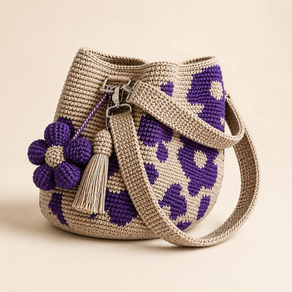 Ethan Flower Crochet Bag