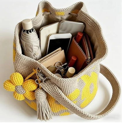 Ethan Flower Crochet Bag