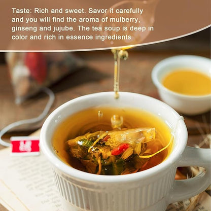 Newyuo® Ginseng & Mulberry Herbal Tea